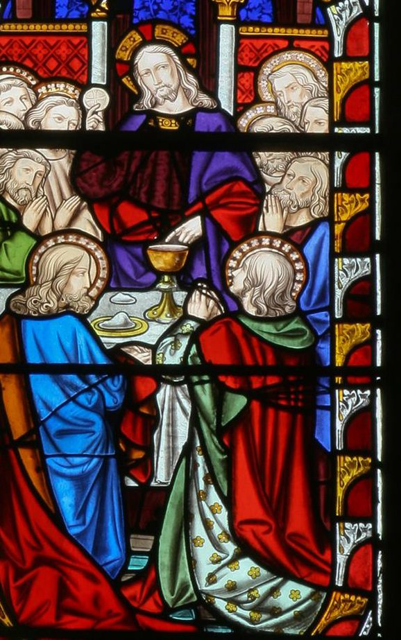 Melchisidech and Abram and Christ and the first Eucharist